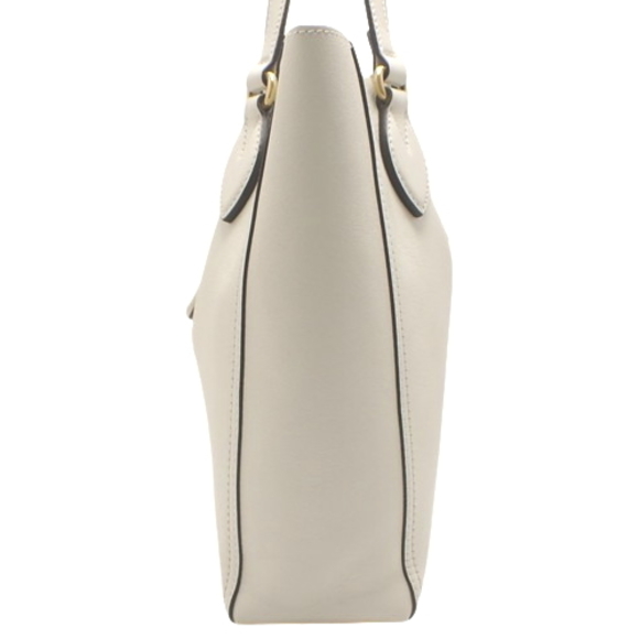 Gucci Gg Marmont Small Tote Leather Tote Bag Off-white - Picture 3 of 9